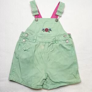 Vintage Girls On The Go Shortalls